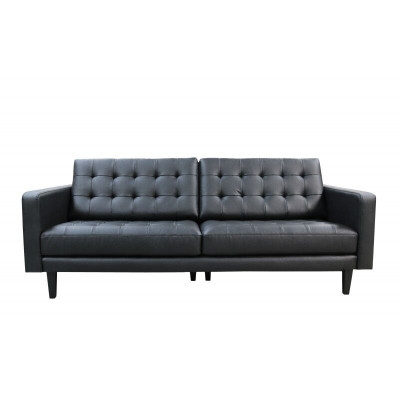 Design moderno Chesterfield Set divano divano imbottito in pelle 3+2 nuovi