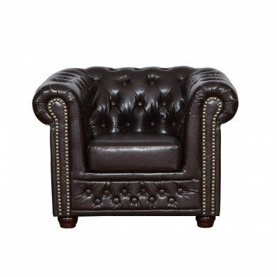 Chesterfield Set di divani divano 3+1+1 divano poltrona set divani divani Yorki nuovo