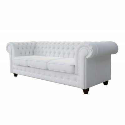 Chesterfield Mello 3 posti con funzione letto Divano imbottito Divani Divani Divano