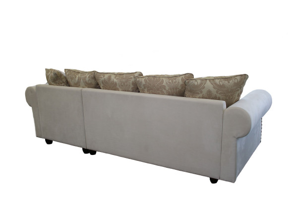 Design divano ad angolo Esk a forma di L, divani moderni, divano in pelle, decorazioni, divano paesaggistico.