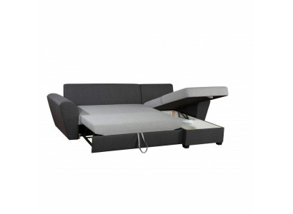 Design divano ad angolo con funzione letto Alina divano imbottito sedile divani ad angolo nuovi