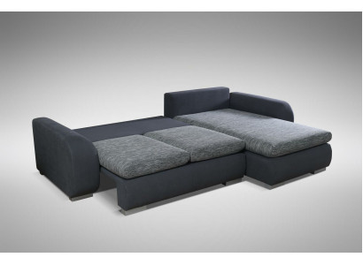 Divano ad angolo con funzione letto Grigio divani imbottiti in tessuto divani divani da salotto.