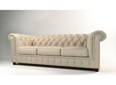 Design Chesterfield Divano Sofa Poltrone Divani Couch Soggiorno Set in Pelle