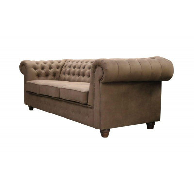 Design Chesterfield lusso imbottita divano posti 3 XXL grande, sofa.