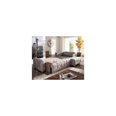 Divano angolare con design Loft con funzione letto, divano, imbottito, sedile, angolo, divani, divano letto.