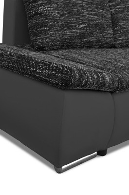 Design divano angolare con funzione letto in pelle tessuto imbottito divani