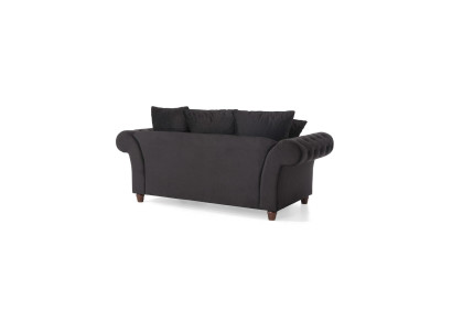Divano design 2 posti Chesterfield in tessuto Divano Divano Divani a due posti Nuovo