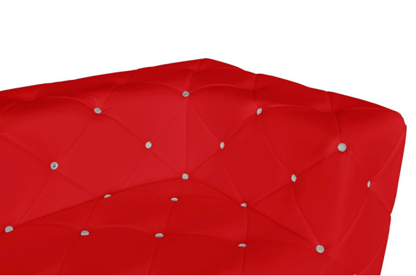 Divano design a tre posti in tessuto moderno per relax in stile club, tre posti.