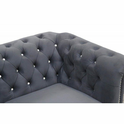 Chesterfield York Blink 3 posti divano divano imbottito divani Couchen Neu Sofa Designer
