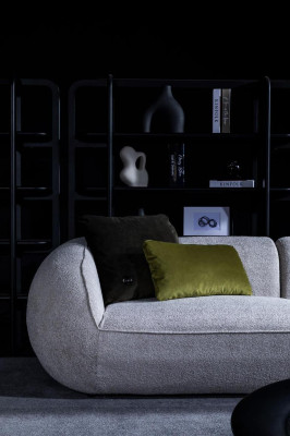 Sofà a tre posti Poltrona Mobili da soggiorno moderni Set di divani imbottiti