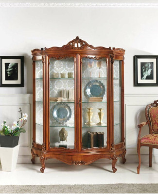 Vetrina in vetro credenza mobile mobile in legno armadio xxl vetrine lusso armadio in legno