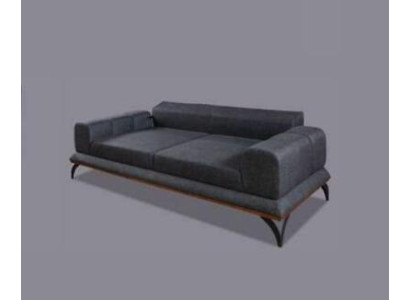 Set divano 3 + 3 + 1 posti, design divano in tessuto poltrona nuovo soggiorno