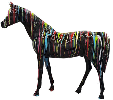 Cavallo Designer Figura astratta Figure moderne Decorazioni Sculture da giardino Nuovo