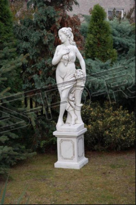 Stile antico base per figure, statue, sculture, statua da giardino