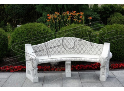 Banca Panchina Terrazza Giardino Angolo tranquillo Panchina di cemento Mobili