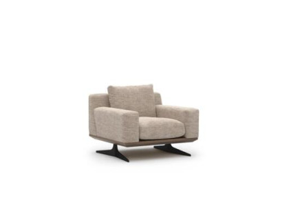 Soggiorno moderno poltrona design lusso poltrona in tessuto mobili imbottiti di lusso