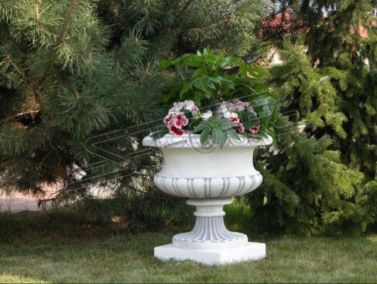 Cestino dei fiori Vaso di fiori Contenitore Figure Giardino Terrazza Decorazione Statua