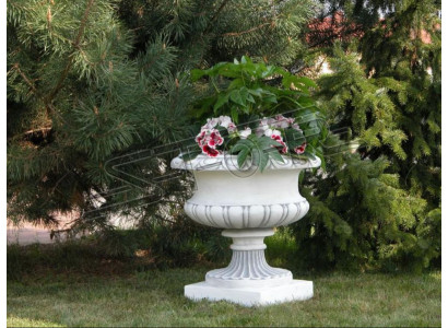 Cestino dei fiori Vaso di fiori Contenitore Figure Giardino Terrazza Decorazione Statua