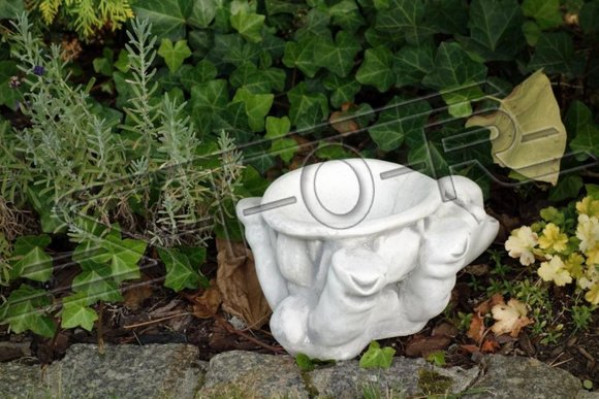 Cesto di fiori Vaso da fiori Contenitore Giardino Terrazza Figure Decorazione Statua