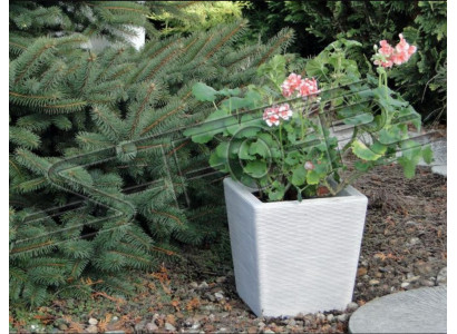 Cestino di fiori, figure, fiori, vaso, contenitore da giardino, statua da giardino, decorazione per terrazza.