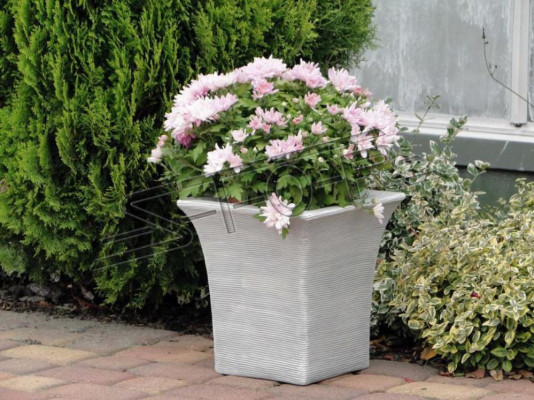 Cestini per fiori Figure Fiori Vaso Contenitore Giardino Terrazza Decorazione Statua