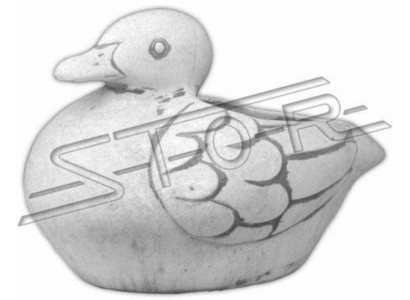 Vaso per fiori naturale da giardino, decorazione a forma di figura in vasi di fiori da giardino.