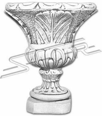 Vasi da fiori naturali da giardino per decorazione e figure vasi per piante.