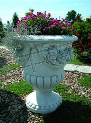 Vaso per piante decorativo per giardino, vasi da fiori in natura.