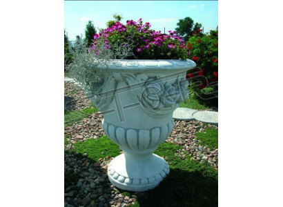 Vaso per piante decorativo per giardino, vasi da fiori in natura.