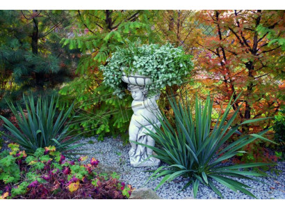 Vaso da fiori vaso per piantare decorazione figura giardino natura vasi per fiori vasi