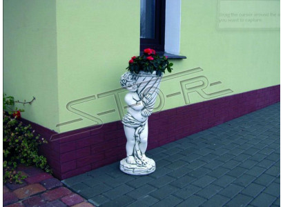 Vaso per piante, fioriere, decorazioni da giardino, vasi per fiori, figure naturali.