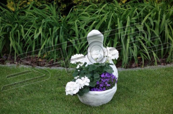 Vaso da fiori, vaso da piantare, decorazione da giardino, figura, vasi, nature, vasi da fiori