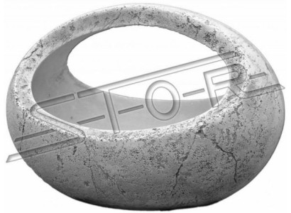Vaso per piante decorazione naturale giardino vasi fioriere figura