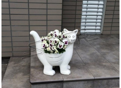 Vaso da fiori per piante e fiori, decorazione, vasi, figure da giardino, natura, fioriere.