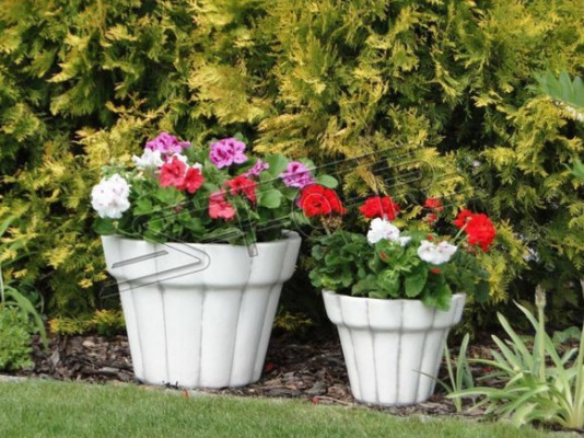 Vaso da fiori, vaso da piantare, decorazione, vasi, giardino, natura, figura, vasi per fiori.