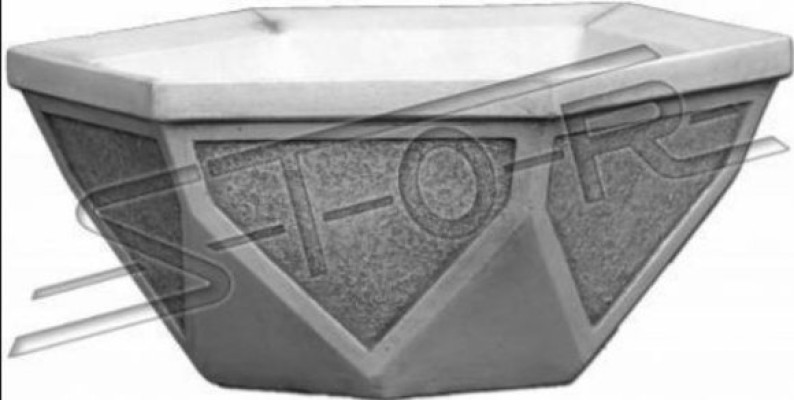 Vaso per piante in giardino decorazione naturale vasi statue fioriere