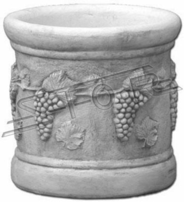 Vasi da fiori Cassetta Vaso Fiori Vasi XXL Decorativi Cemento Giardino Terrazza