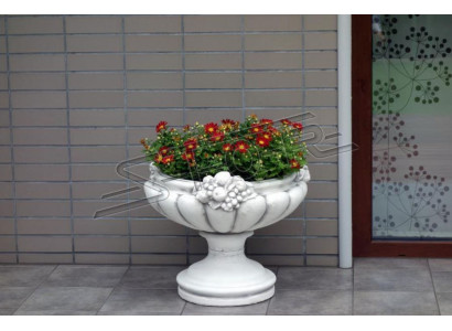 Vasi da fiori scatola pentola fiori vasi XXL giardino cemento terrazza decorativo