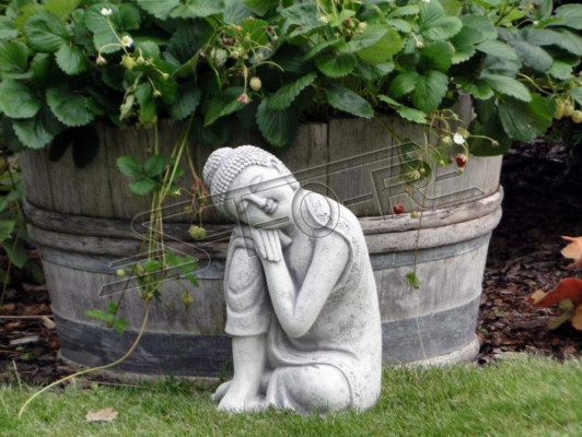 buddha malese statua figura giardino statue scultura decorativa