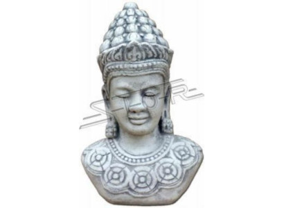 Buddha Scultura Busto Grande scultura per giardino e area residenziale