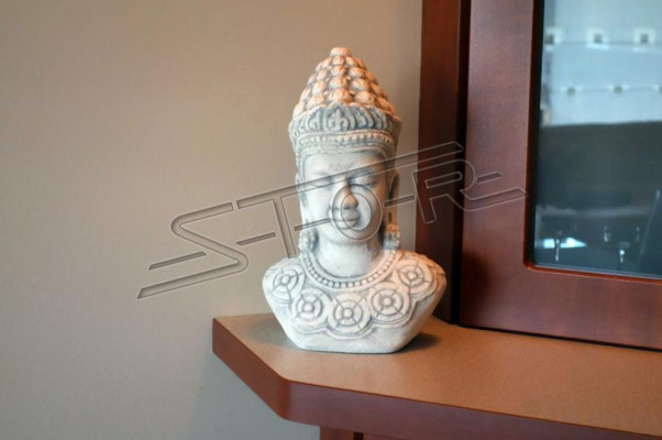 Buddha Scultura Busto Grande scultura per giardino e area residenziale