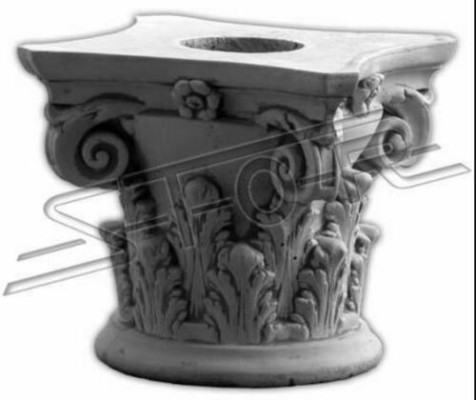 Decorazione Colonna Colonne Pietra Antica Stand Romano Base