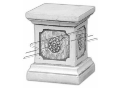 Decorazione Colonna Colonne Pietra Stile Antico Romano Bianco Decorazione Supporto Base