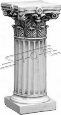 Decorazione Colonna Colonne Pietra Stile Antico Supporto Romano Portavaso