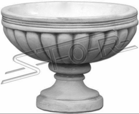 Design vaso per fiori Top Planz Deco secchio contenitore vasi figura faccia scultura