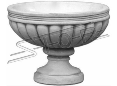Design vaso per fiori Top Planz Deco secchio contenitore vasi figura faccia scultura