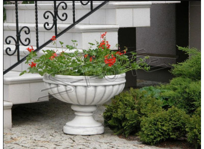Design vaso per fiori Top Planz Deco secchio contenitore vasi figura faccia scultura