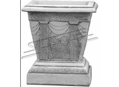 Design vaso per piante Top Planter cubo contenitore vasi figura volto decorazione scultura.