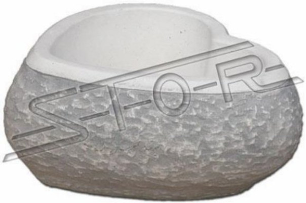 Design vaso per piante in cima a Planz Kübel Gefäß Töpfe Figur Herz Skulptur.