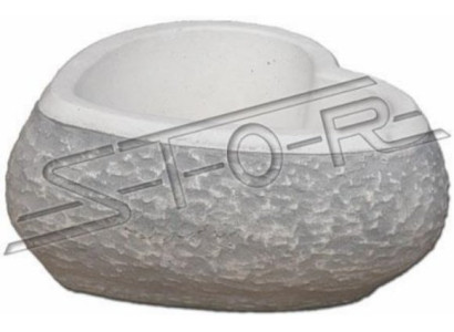 Design vaso per piante in cima a Planz Kübel Gefäß Töpfe Figur Herz Skulptur.